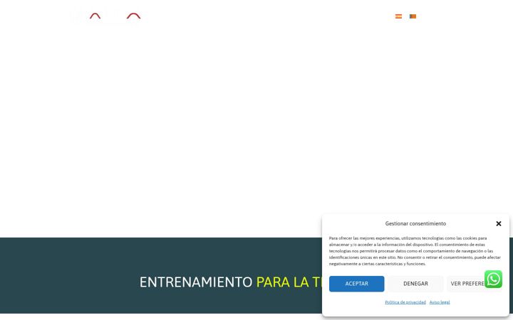 Screenshot of apexentrena.com