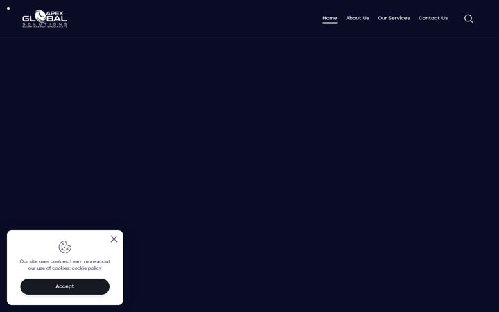 Screenshot of apexglobalsolutions.com.au