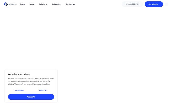 Screenshot ta' apexobc.com