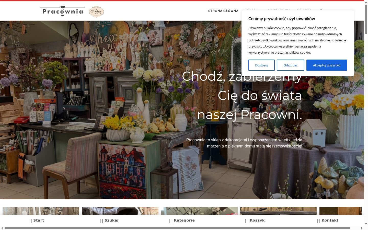 Screenshot tal-banner tal-kunsens muri qabel kwalunkwe interazzjoni