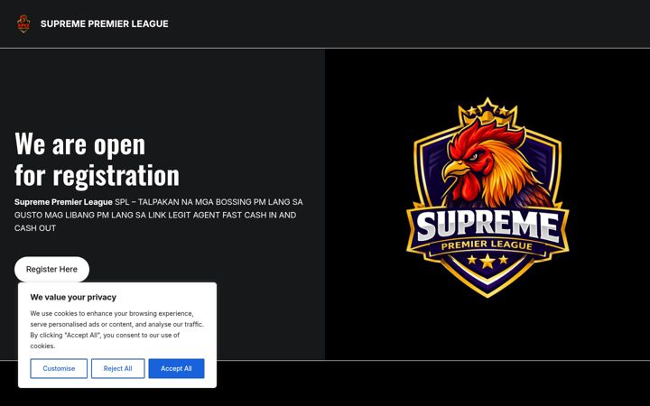 Screenshot of apexpremierleague.com