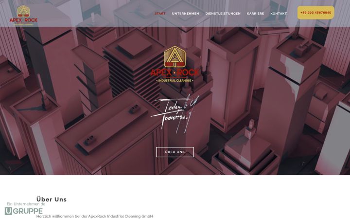 Screenshot ta' apexrock.de