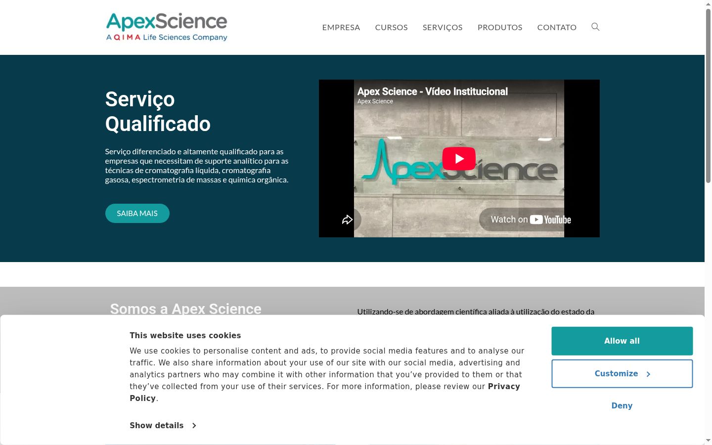 Screenshot tal-banner tal-kunsens muri qabel kwalunkwe interazzjoni