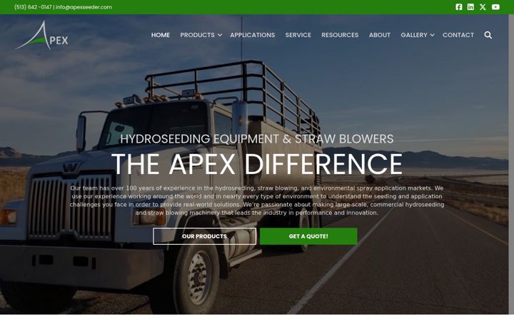 Captura de ecrã de apexseeder.com