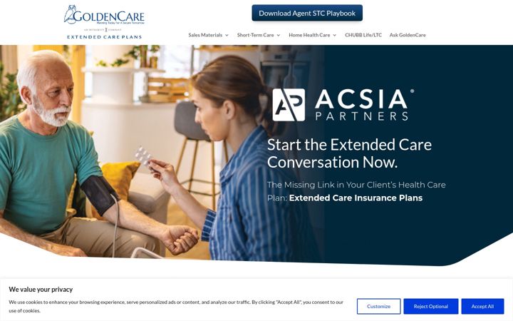 Skærmbillede af apextendedcare.com
