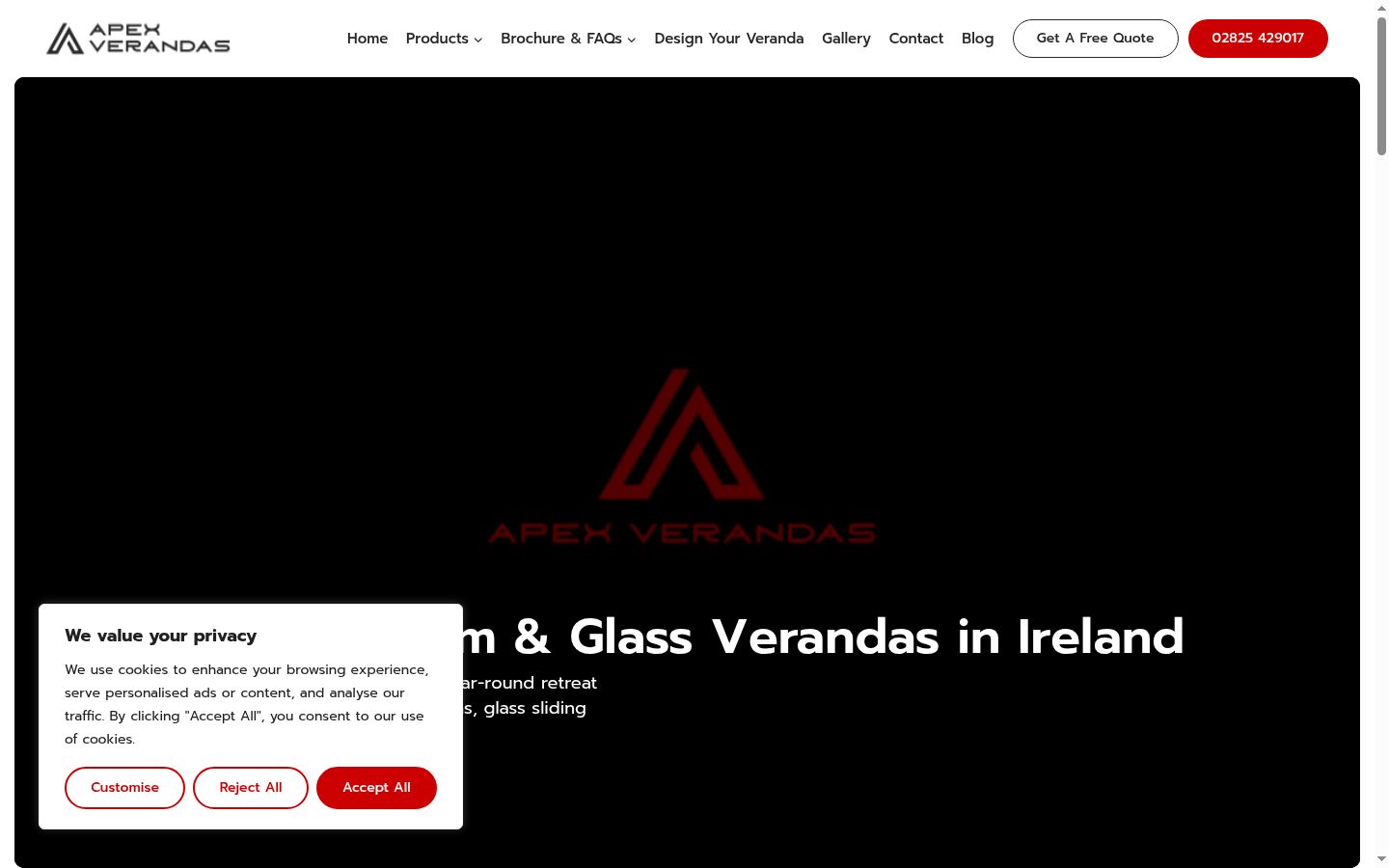 Screenshot van de toestemmingsbanner zoals getoond vóór enige interactie