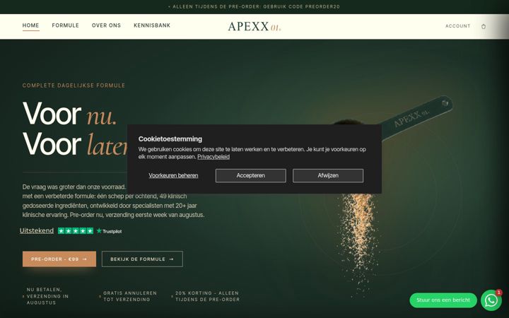 Screenshot ta' apexx01.com