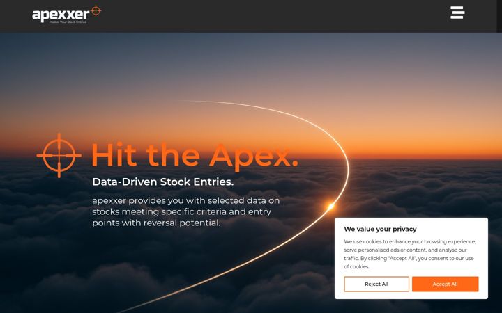 Screenshot of apexxer.com