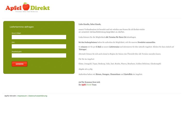 Screenshot of apfel-direkt.de