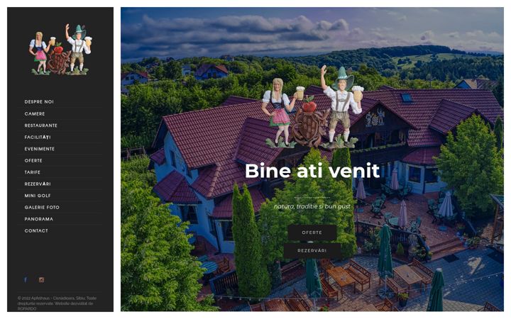 Screenshot di apfelhaussibiu.ro
