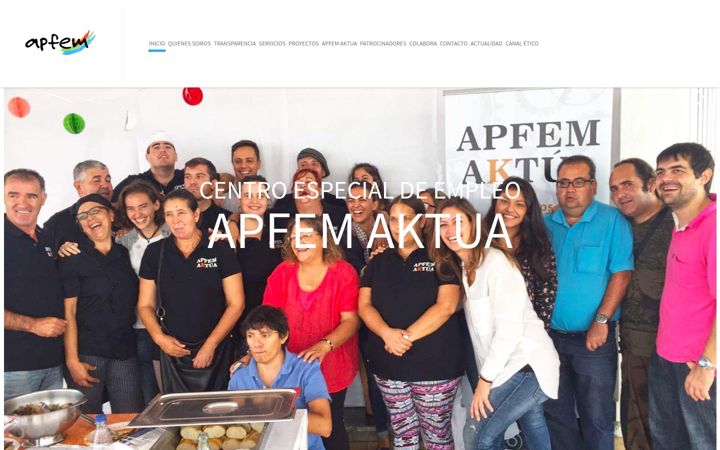 Screenshot di apfem.com