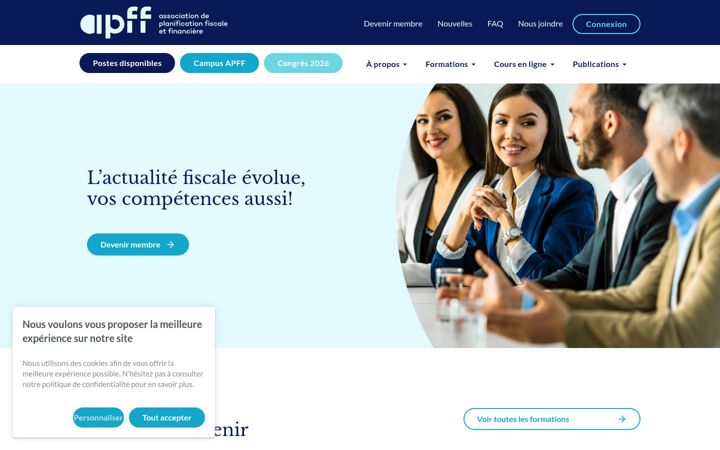 Screenshot of apff.org