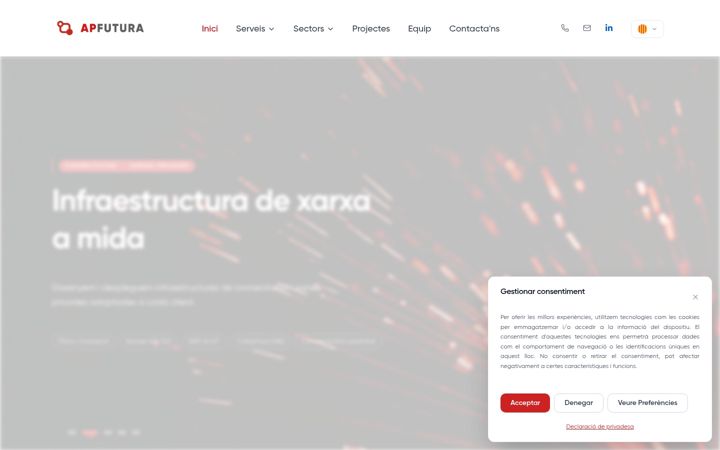 Screenshot of apfutura.net