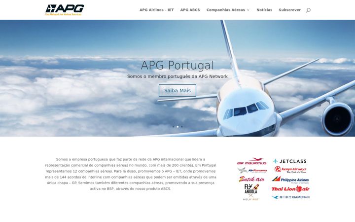 Screenshot ta' apg-portugal.com