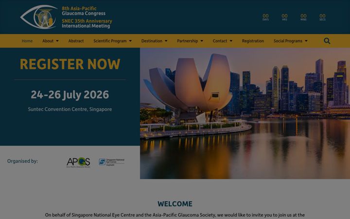 Screenshot of apgcongress.org
