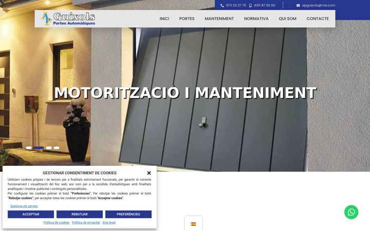 Screenshot of apguixols.com