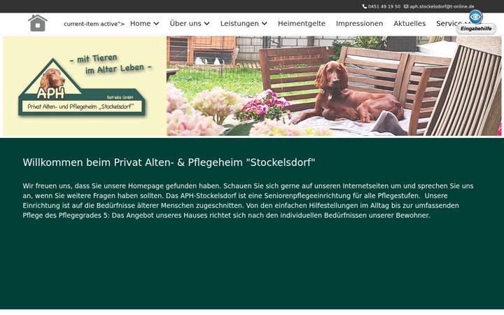Screenshot of aph-stockelsdorf.de