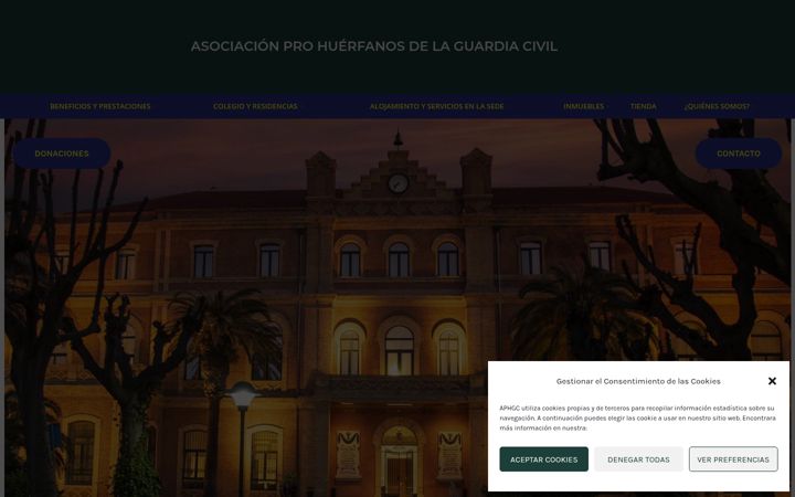 Screenshot of aphgc.es