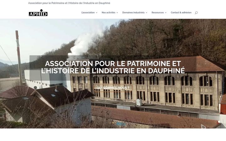 Screenshot of aphid.fr