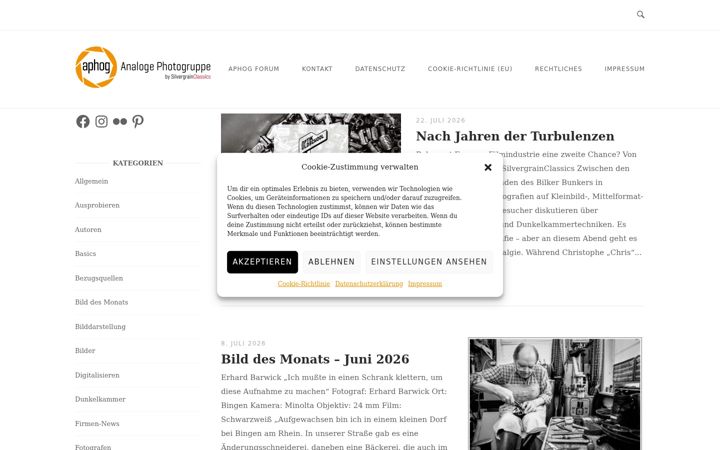 Screenshot of aphog.com