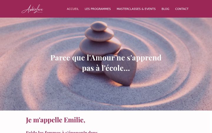 Ekrānuzņēmums no aphrolove.com