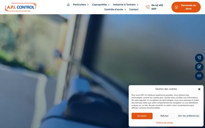 Ekrānuzņēmums no api-control.com