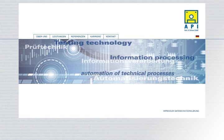 Screenshot of api-online.de