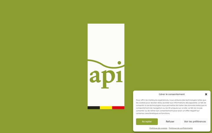 Screenshot of api-restauration.be