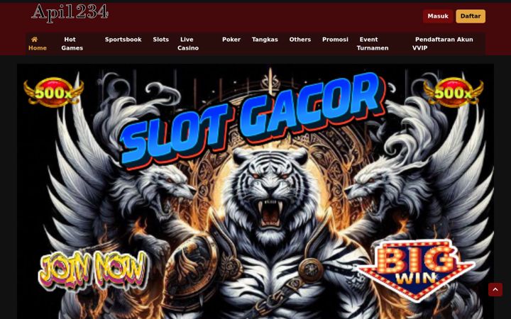 Screenshot of api1234.net