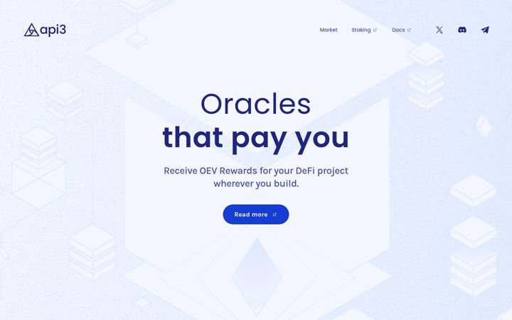 Screenshot of api3.org