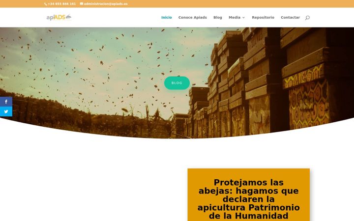 Screenshot of apiads.es