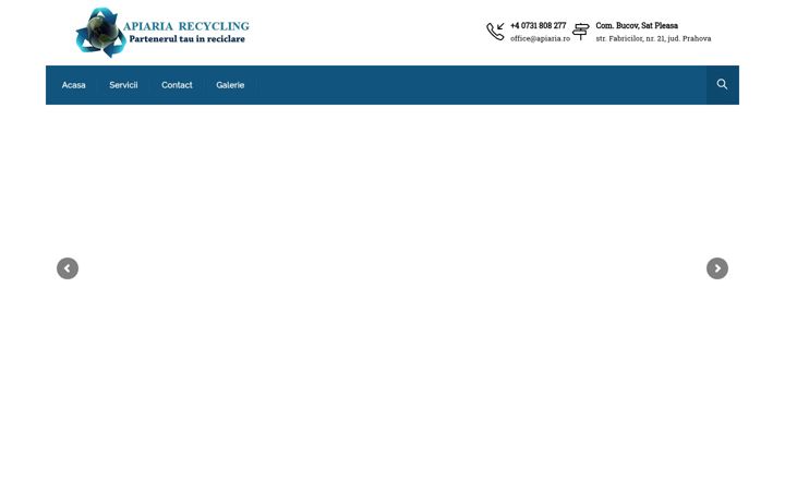 Screenshot of apiaria.ro