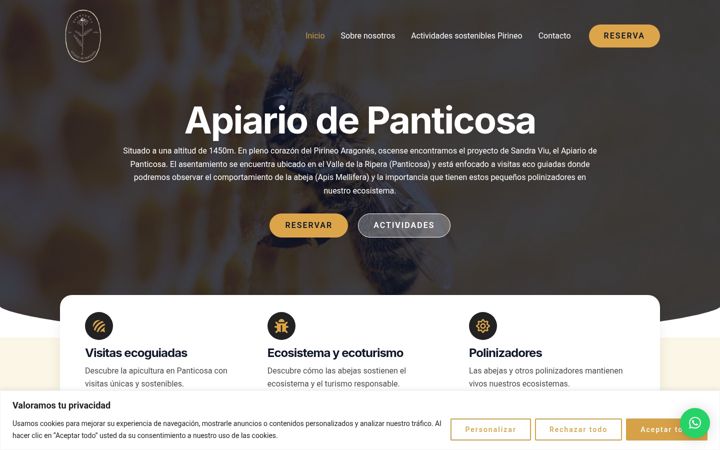 Screenshot του apiariodepanticosa.com