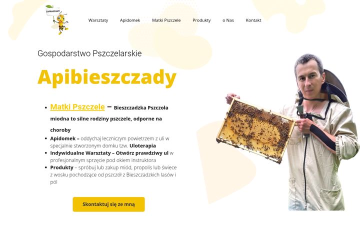 Screenshot of apibieszczady.pl