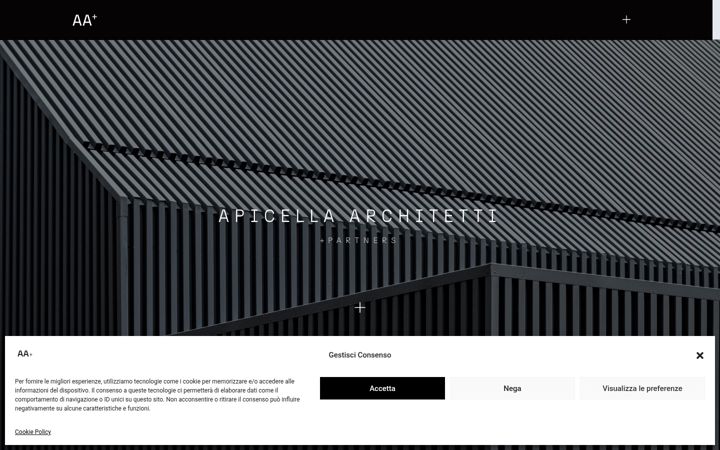 Screenshot of apicellaarchitetti.com