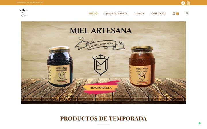 Screenshot of apicolamazon.com
