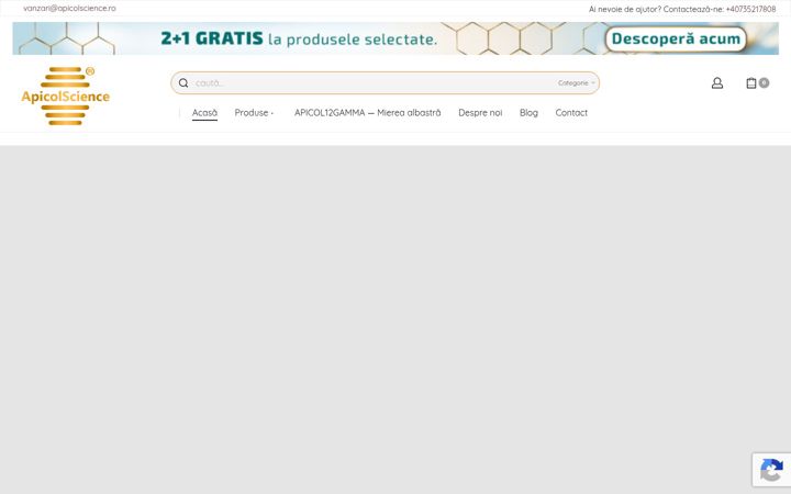 Captura de pantalla de apicolscience.ro