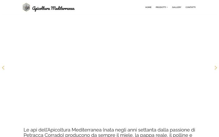 Screenshot of apicoltura-mediterranea.it
