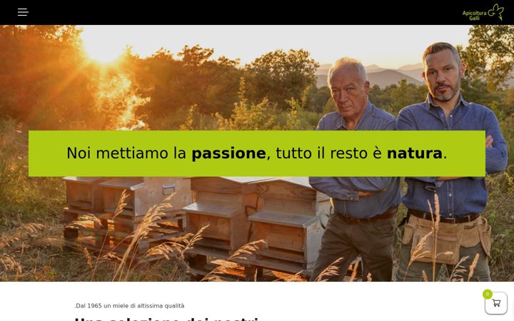 Screenshot of apicolturagalli.it