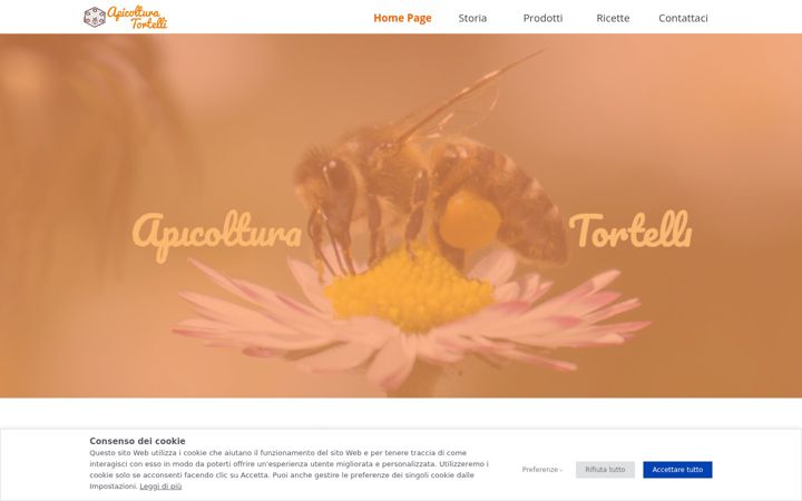 Screenshot di apicolturatortelli.it