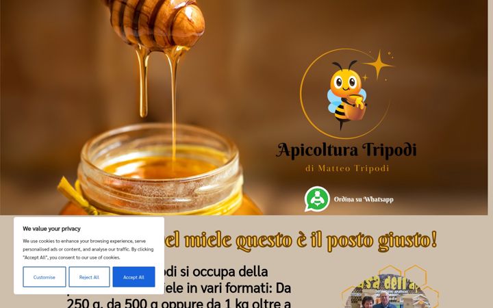 Screenshot of apicolturatripodi.it