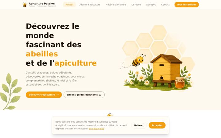 Screenshot of apiculture-passion.fr