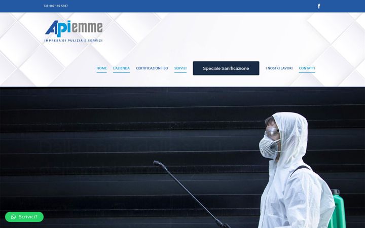 Screenshot of apiemmeservizi.it