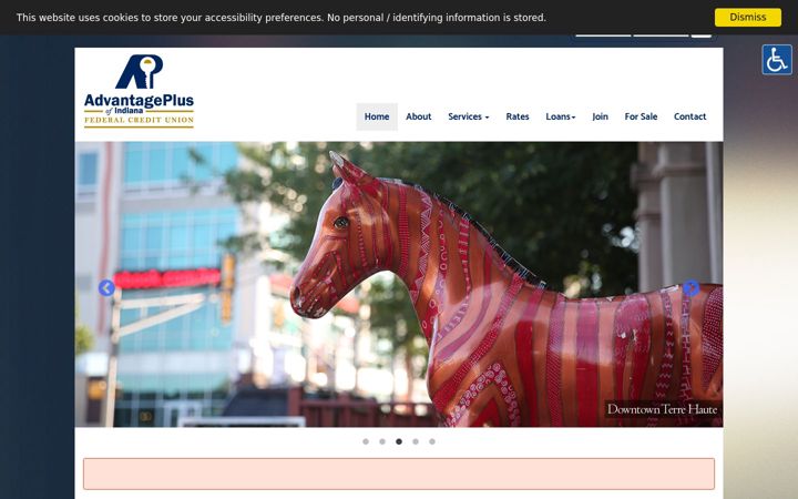 Screenshot of apifcu.com