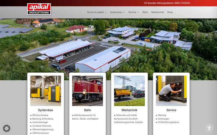 Screenshot of apikal.com