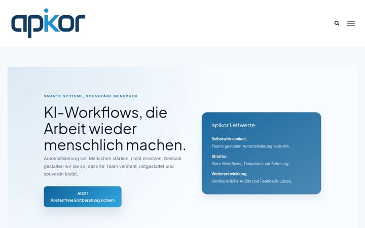 Screenshot of apikor.com
