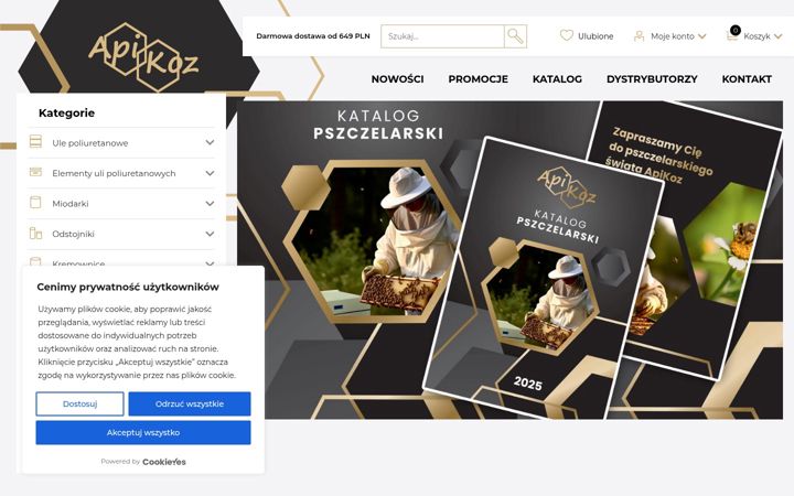 Screenshot of apikoz.pl