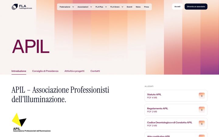 Skærmbillede af apilitalia.it
