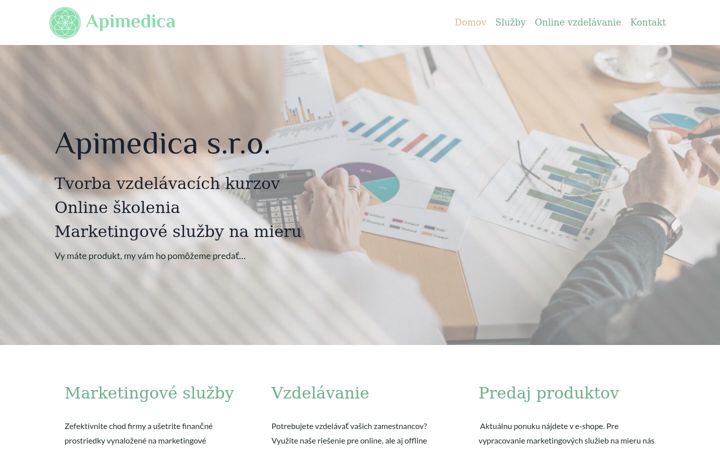 Screenshot of apimedica.eu