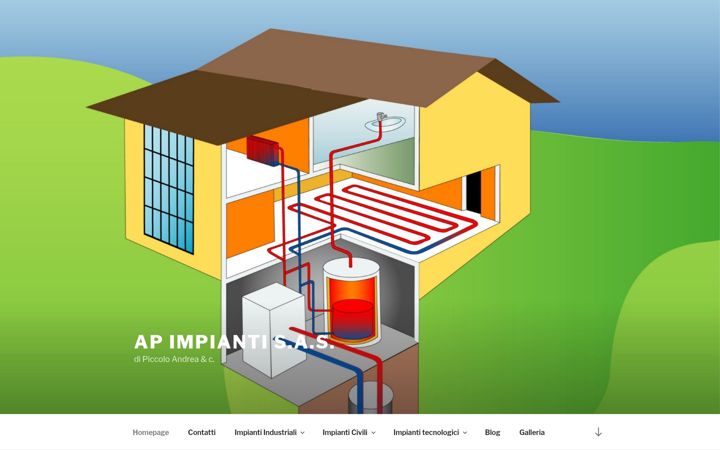 Screenshot of apimpianti.info
